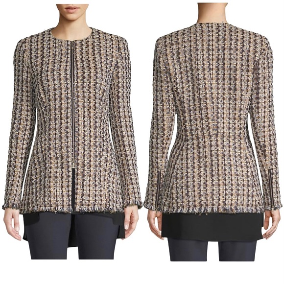 Lafayette 148 New York Landon Tweed Jacket Blazer - Picture 15 of 16